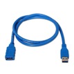 Cable USB 3.0, Tipo A/m-a/h, 1,0 M